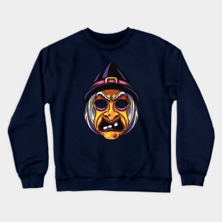 The Witch Mask Crewneck Sweatshirt